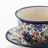 ポーリッシュポタリー（ポーランド陶器） ボレスワヴィエツ ジャパニーズティーカップ＆ソーサー 110ml 716／2014／A-1197A 【ル・ノーブルオリジナル企画商品】