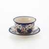 ポーリッシュポタリー（ポーランド陶器） ボレスワヴィエツ ジャパニーズティーカップ＆ソーサー 110ml 716／2014／A-1197A 【ル・ノーブルオリジナル企画商品】