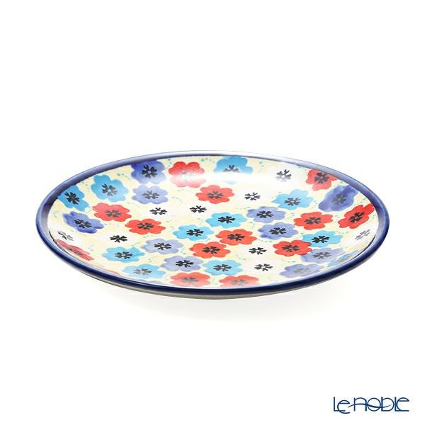 ポーリッシュポタリー（ポーランド陶器） ボレスワヴィエツ プレート 19.5cm 814／DU-220