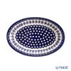 ポーリッシュポタリー（ポーランド陶器） ボレスワヴィエツ ディッシュ／楕円皿／オーバルボウル 19×27.5cm 349A／A-166A