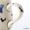 ポーリッシュポタリー（ポーランド陶器） ボレスワヴィエツ マグカップ 250ml／8.6cm お化け＆猫 ハロウィン 1599／DU-OK125