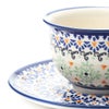 ポーリッシュポタリー（ポーランド陶器） ボレスワヴィエツ ティーカップ＆ソーサー 220ml／16cm 775／836／A-1155A