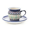 ポーリッシュポタリー（ポーランド陶器） ボレスワヴィエツ コーヒーカップ＆ソーサー 160ml／14.2cm 913／710／A-1155A