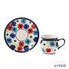 ポーリッシュポタリー（ポーランド陶器） ボレスワヴィエツ コーヒーカップ＆ソーサー 160ml／14.2cm 913／710／DU-220