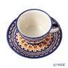 ポーリッシュポタリー（ポーランド陶器） ボレスワヴィエツ ティーカップ＆ソーサー 220ml／16cm 775／836／DU-225