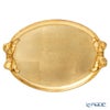 ソルディ フィレンツェ トレイ オーバル 1003 リボン／ゴールド 30×43cm