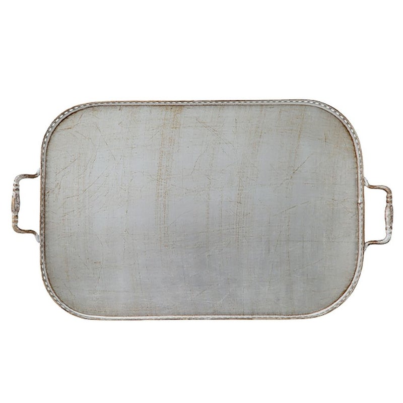 ソルディ フィレンツェ トレイ レクタンギュラー 28.5×49cm ギャラリー シルバー（M）