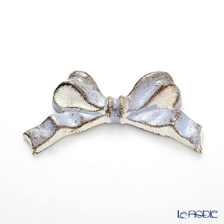 ソルディ フィレンツェリボン ナイフレスト（箸置き） F8 ホワイト／ラベンダーリボン