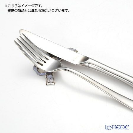 ソルディ フィレンツェリボン ナイフレスト（箸置き） F8 シルバーリボン