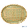 ソルディ フィレンツェ トレイ オーバル LP224／2 ライトグリーン 30×38cm