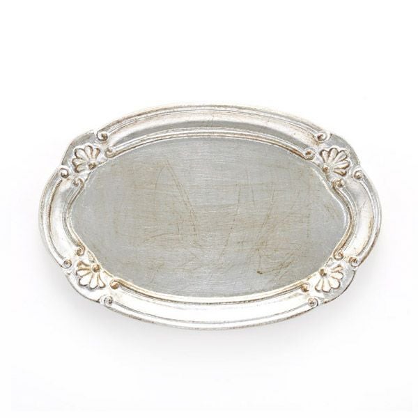 ソルディ フィレンツェ トレイ オーバル シルバー 17.5×26cm 4019／0S