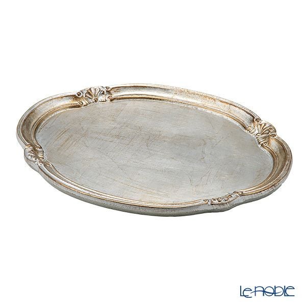 ソルディ フィレンツェ トレイ オーバル シルバー 31×41cm 4019／3S