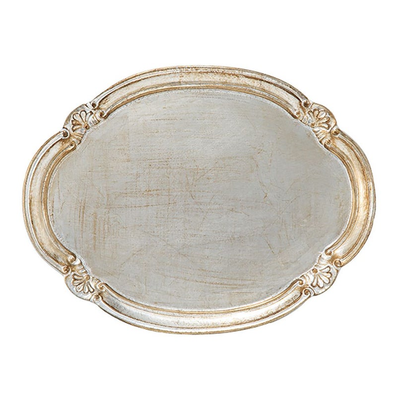 ソルディ フィレンツェ トレイ オーバル シルバー 31×41cm 4019／3S