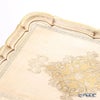 ソルディ フィレンツェ トレイ 長方形 ホワイト×ゴールド 46.5×37.5cm 3046／5