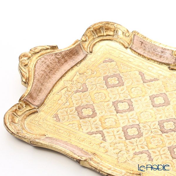 ソルディ フィレンツェ トレイ 長方形 ピンク 26×43cm LP3049／3