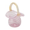 カンパネラ スモールバスケット ピンク（40 V03／A）H9cm