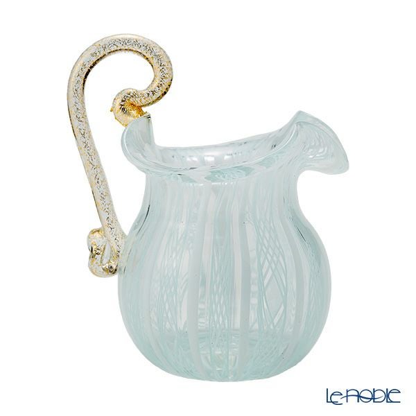 カンパネラ スモールジャグ ホワイトレース（78 V05／N）H8cm