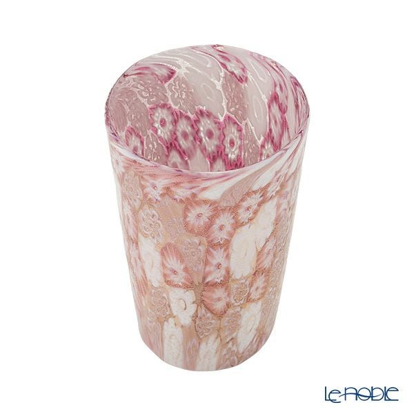 カンパネラ タンブラー（S） ピンクゴールド ミレフィオーリ（146 B27／E）H9.3cm