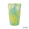 カンパネラ タンブラー（S） グリーンゴールド ミレフィオーリ（146 B27／E）H9.3cm