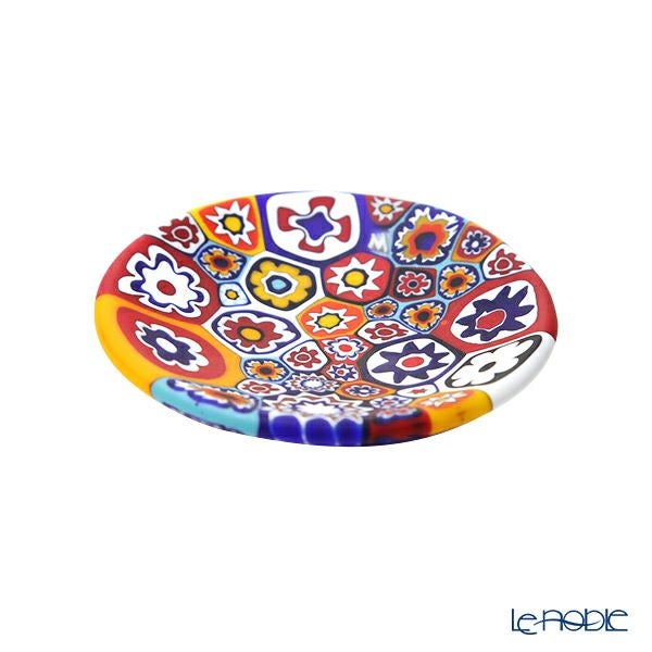 エルコーレモレッティ ミレフィオーリ ミニプレート ラウンド 7cm ゲンショク多彩 100