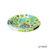 エルコーレモレッティ ミレフィオーリ ミニプレート ラウンド 7cm グリーン系 G