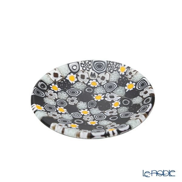 エルコーレモレッティ ミレフィオーリ ミニプレート ラウンド 7cm モノトーン×カモミール 215
