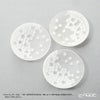 エルコーレモレッティ ミレフィオーリ ミニプレート ラウンド 7cm ホワイト 113