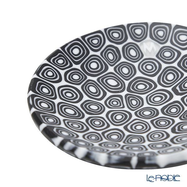 エルコーレモレッティ ミレフィオーリ ミニプレート ラウンド 7cm ネンリン／ホワイト 6