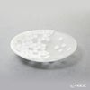 エルコーレモレッティ ミレフィオーリ 春風 プレート 8cm ホワイト 小皿
