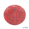 エルコーレモレッティ ミレフィオーリ フラットプレート 13cm レッド系 213 小皿