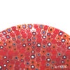 エルコーレモレッティ ミレフィオーリ フラットプレート 13cm レッド系 213 小皿