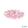 エルコーレモレッティ ミレフィオーリ フラットプレート 13cm ピンク系 428