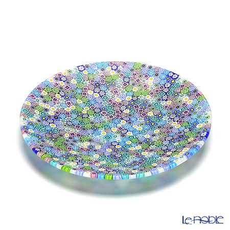 エルコーレモレッティ ミレフィオーリ プレート 19cm パステル多彩