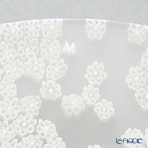 エルコーレモレッティ ミレフィオーリ プレート 19cm 春風 ホワイト VDP19 WHITE