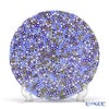 エルコーレモレッティ ミレフィオーリ プレート 24cm ブルー系（212）