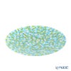 エルコーレモレッティ ミレフィオーリ プレート 24cm ライトブルーグリーン 411