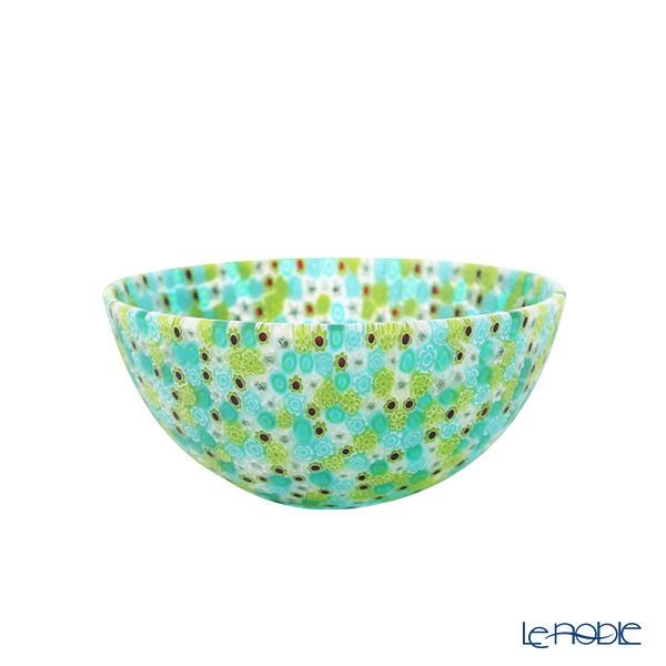 エルコーレモレッティ ミレフィオーリ ボウル 13.5cm グリーン系 211