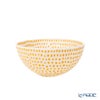 エルコーレモレッティ ミレフィオーリ ボウル 13.5cm イエロー×ホワイト 59