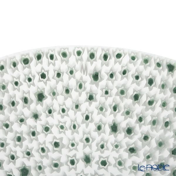 エルコーレモレッティ ミレフィオーリ ボウル 13.5cm グリーン×ホワイト 68