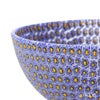 エルコーレモレッティ ミレフィオーリ ボウル 13.5cm ネイビー×イエロー 178