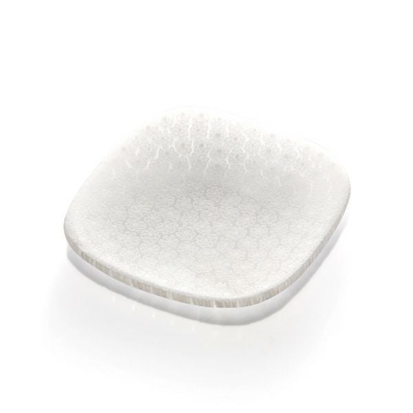 エルコーレモレッティ フレキシ プレート 8×8cm ホワイト 46