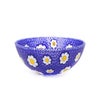エルコーレモレッティ ミレフィオーリ サクラボウル 13.5cm ブルー系 B