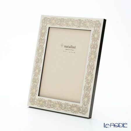 ナタリーニ フォトフレーム 13×18cm MARRAKECH ホワイト（2L）
