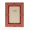 ナタリーニ 象嵌フォトフレーム 10×15cm ベラッジオ レッド