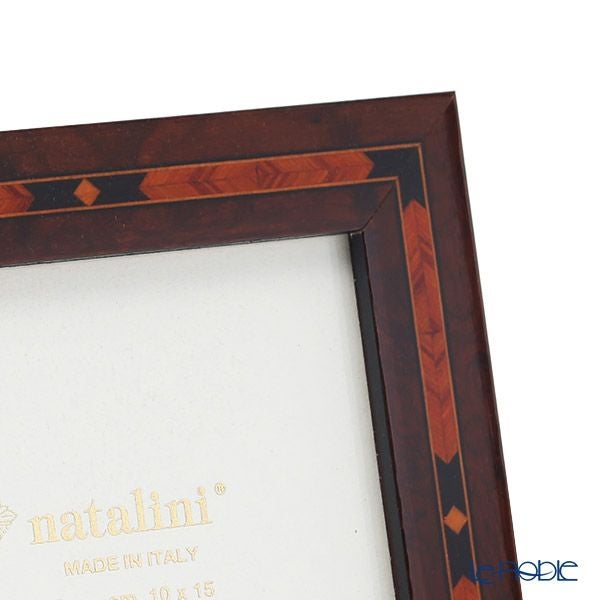 ナタリーニ 象嵌フォトフレーム 10×15cm E320 ブラウン系