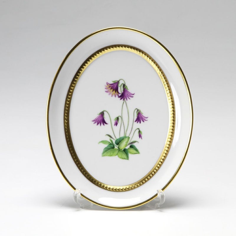 アウガルテン（AUGARTEN） メドウフラワーズ（6314B） エゴノキ スモールディッシュ（飾り皿） 12cm（841）