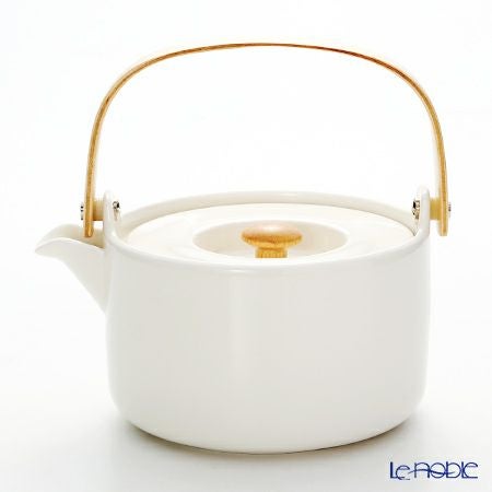 マリメッコ（marimekko） Oiva オイヴァ ホワイト ティーポット 18cm／700ml