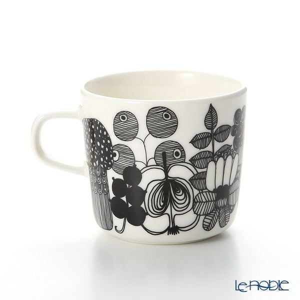 マリメッコ（marimekko） Siirtolapuutarha シイルトラプータルハ／市民菜園 コーヒーカップ 200ml（イエロー） H7cm