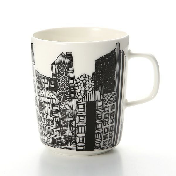 マリメッコ（marimekko） Siirtolapuutarha シイルトラプータルハ／市民菜園 マグカップ 250ml（オレンジ）