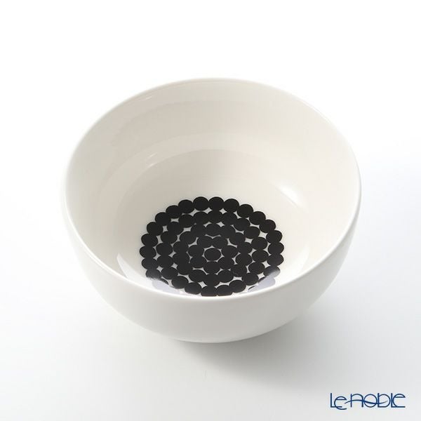マリメッコ（marimekko） Rasymatto ラシィマット／使い込まれたラグ 18AW ボウル ホワイト×ブラック 300ml